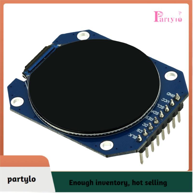 [partylo] 1 Cái 1.28 "HD IPS Màu Màn Hình LCD TFT 1.28" Màn Hình Tròn LED RGB 240x240 GC9A01 Cho