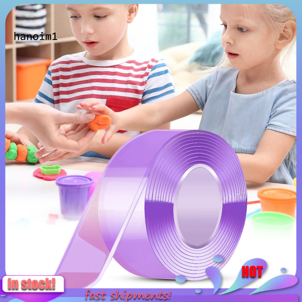 HAN _ Bubble Blowing Nanometer Tape DIY Nanometer Tape Bubbles 300cm Nanometer Bubble Wrap Tape Kit 