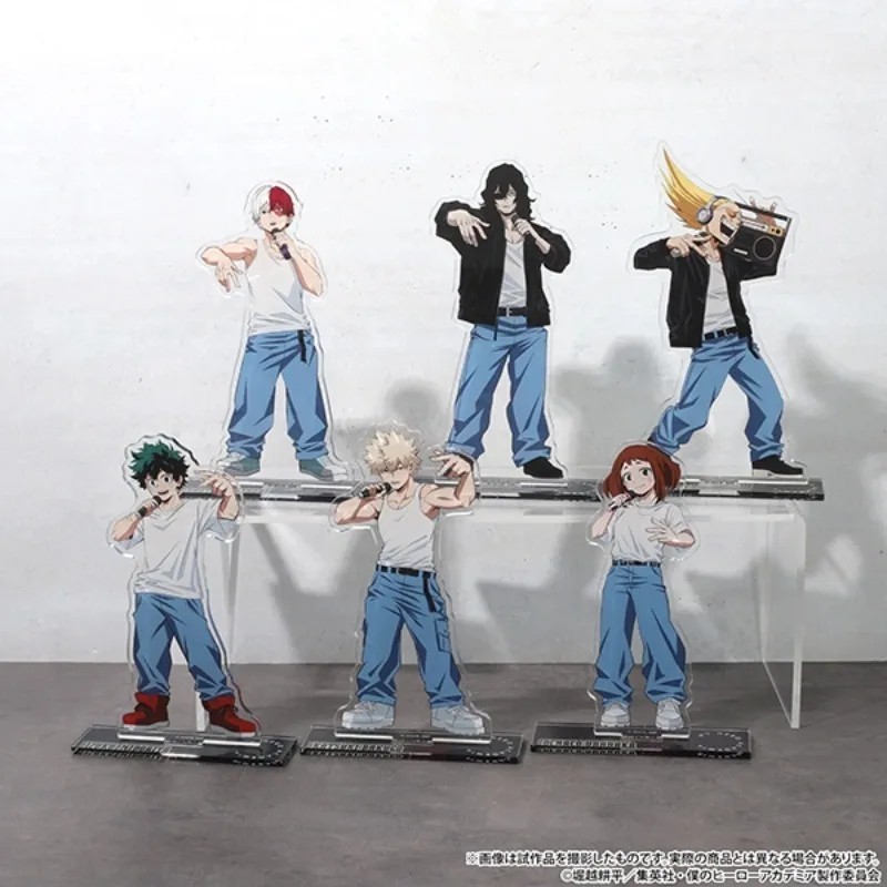 Mô hình Standee My Hero Academia Học Viện Anh Hùng Mica trang trí bàn học Deku Bakugo Todoroki Aizaw