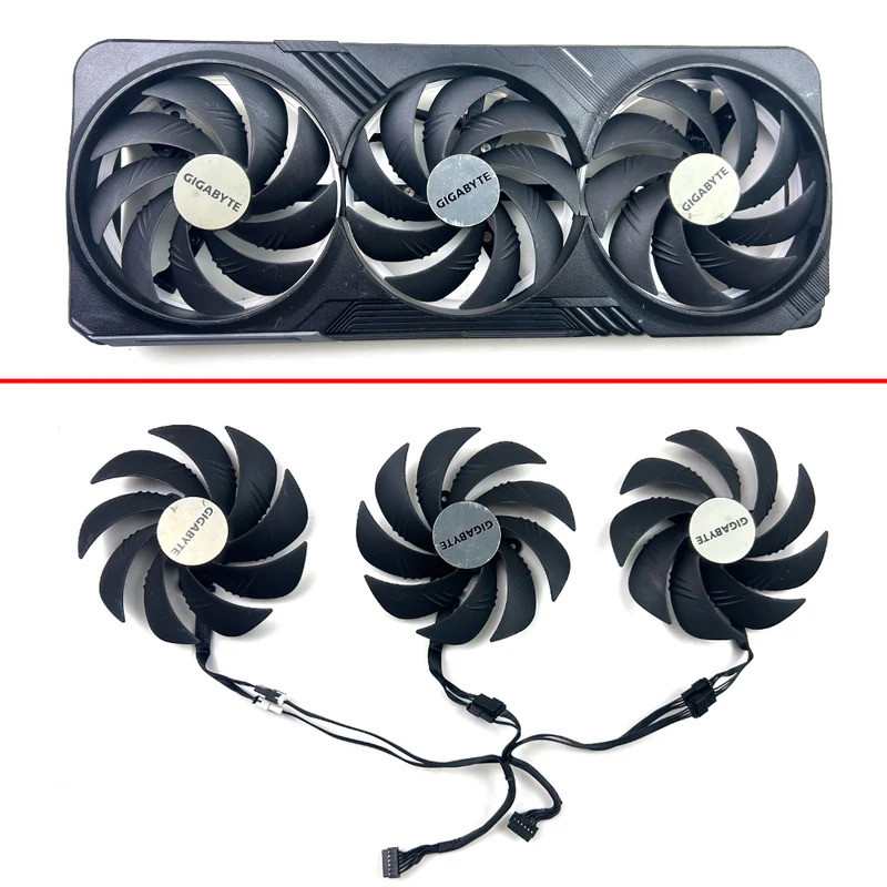 Quạt làm mát MỚI 107mm PL1001020S12H Dành Cho Gigabyte RTX4060 4070 TI 4080 4080 SUPER RTX4090 GAMIN