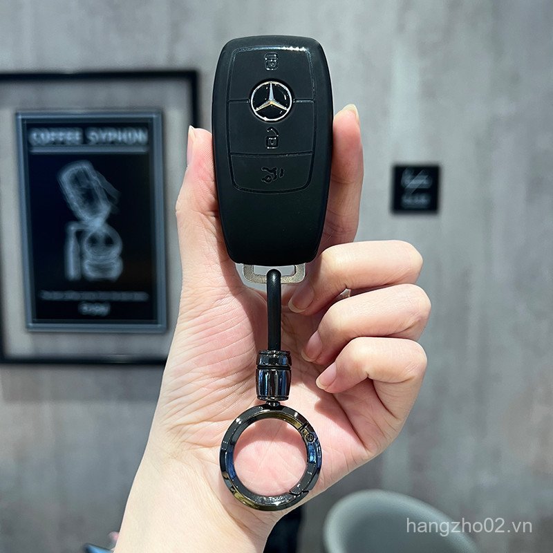 Thích Hợp Cho Xe Mercedes-Benz C260 Chìa Khóa 180 Vỏ 200 Khóa c200 Xe Cao Cấp C260 Nữ 300 2UGB
