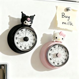 Hẹn giờ từ tính / Đồng hồ báo thức đếm ngược học tập hoạt hình dễ thương / Nhắc nhở cơ khí / Hẹn giờ nấu ăn nhà bếp