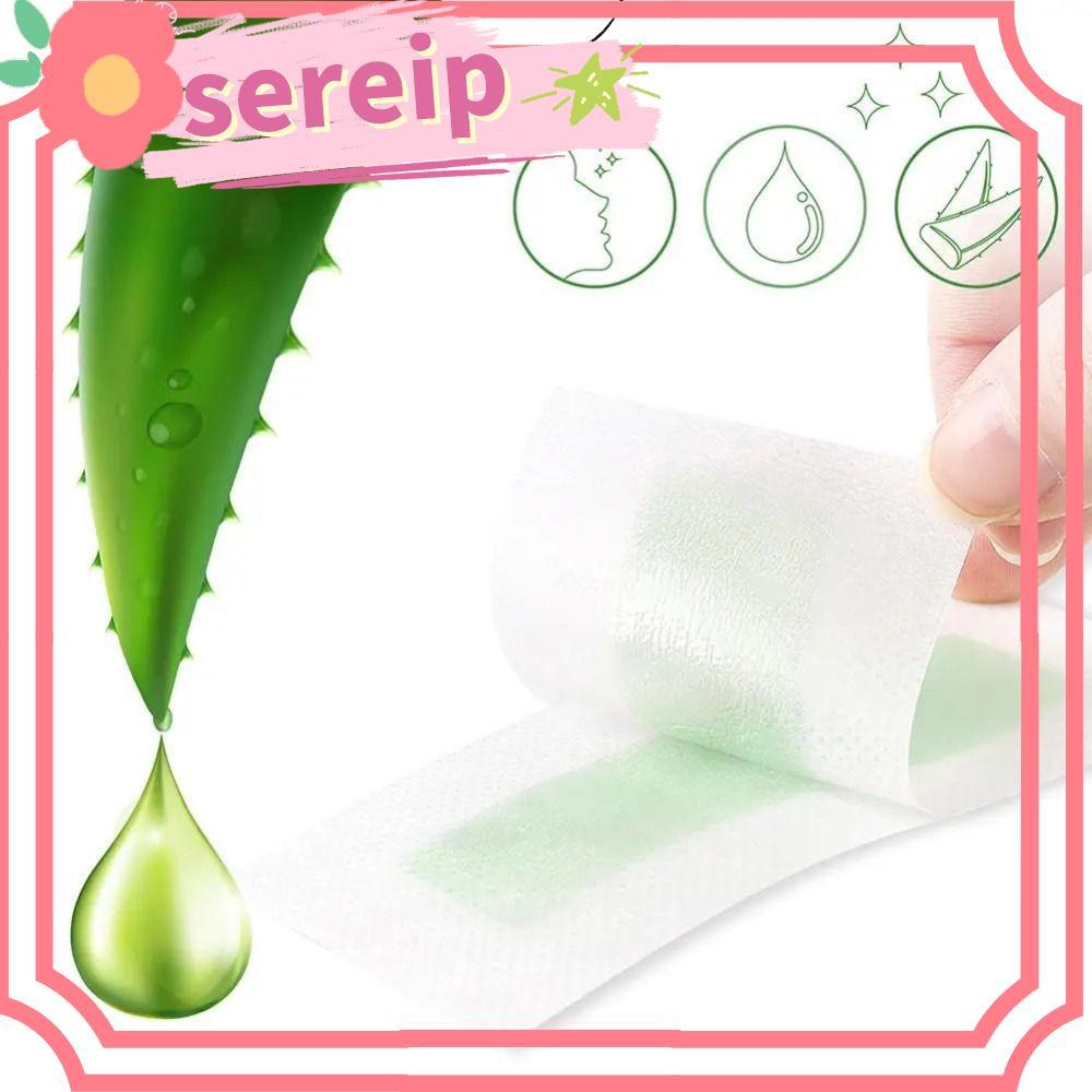 SEREIP Hair Removal Wax Strips, dành cho cằm Upper Lip Jaw Lông mày Râu cho chân Body Face Facial Li