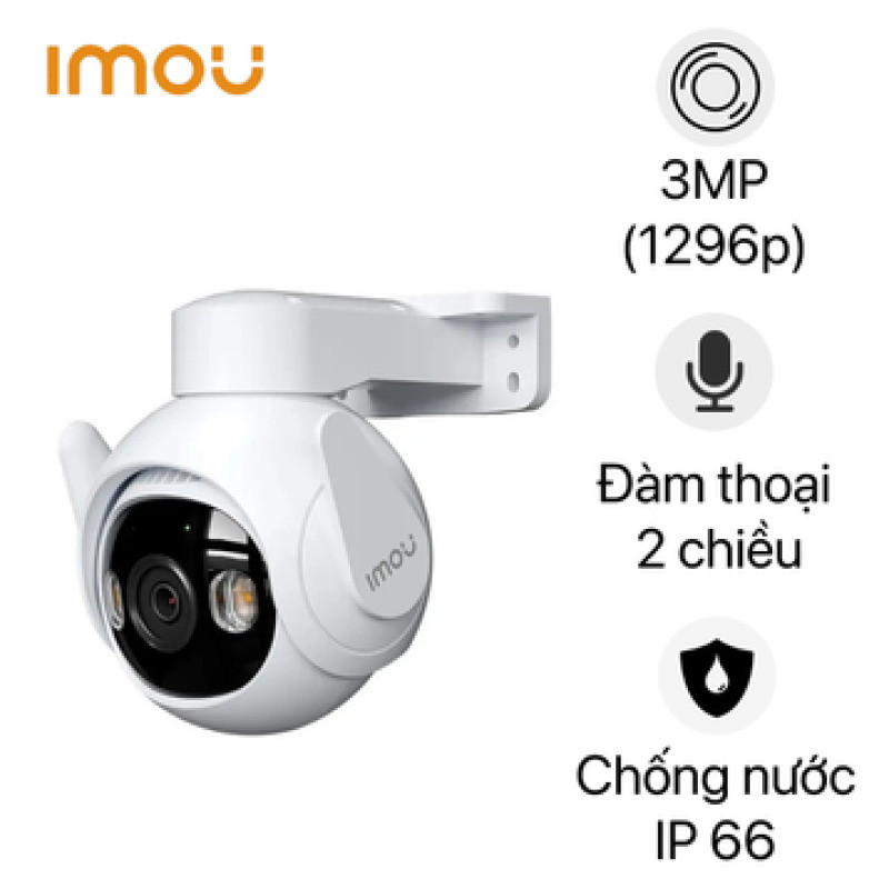 Camera IP ngoài trời 360 độ 3MP IMOU IPC-GS7EP-3M0WE Full Color