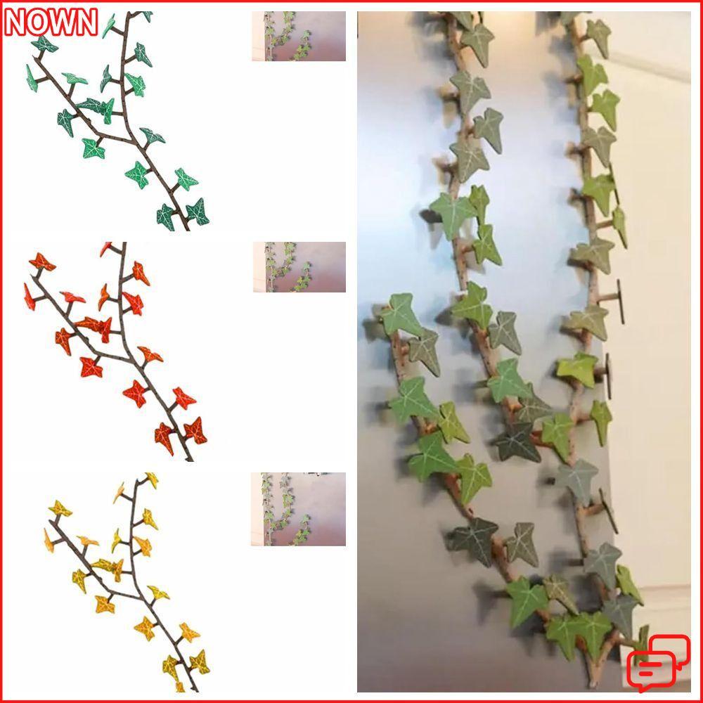 WUXIA English Ivy Nam châm tủ lạnh, với thân cây khớp nối Nam châm bền bỉ Nam châm Ivy, Nam châm tủ 