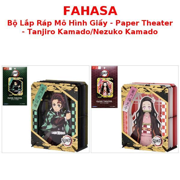 Bộ Lắp Ráp Mô Hình Giấy - Paper Theater - Tanjiro Kamado/Nezuko Kamado