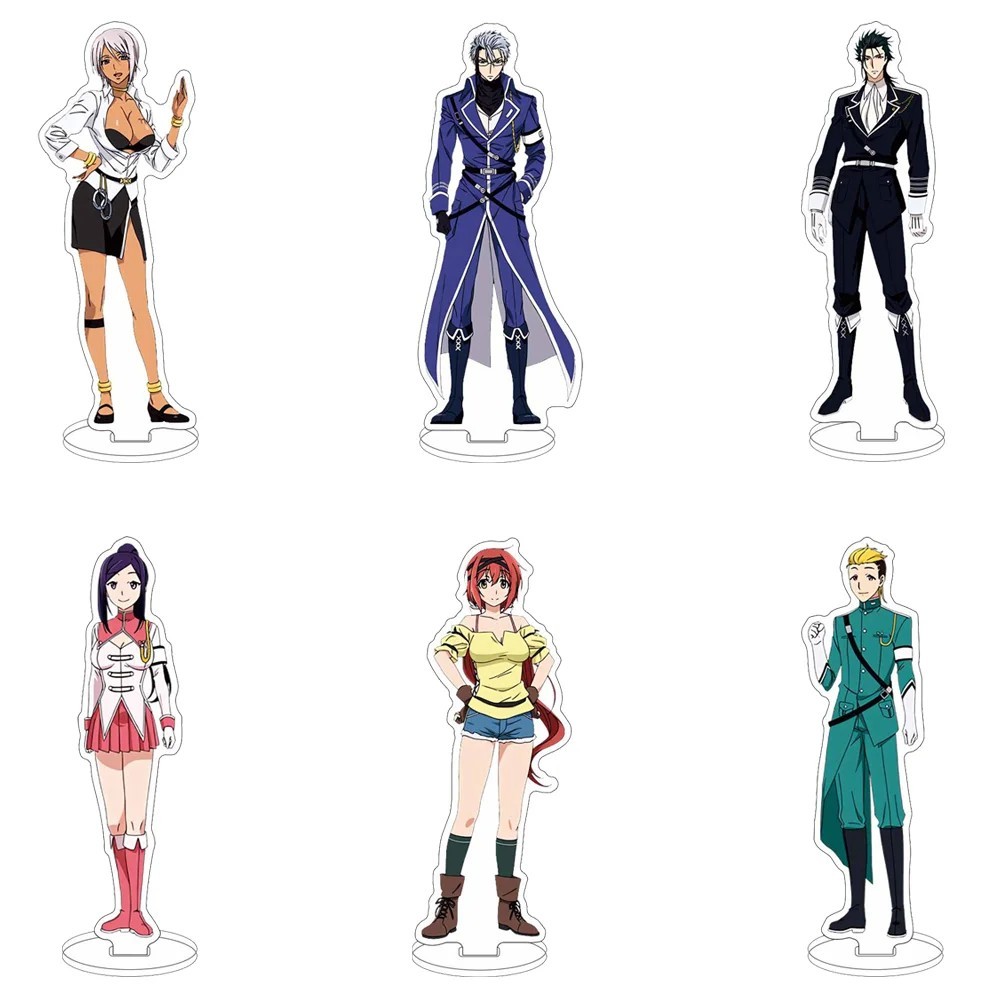 Mô Hình Standee Anime Plunderer Cướp Đoạt Acrylic 15cm Trang Trí Bàn Học Quà Tặng Manga Sưu Tầm Lich