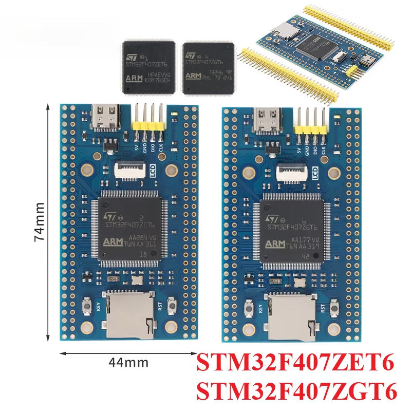 STM32F407ZET6 M4 STM32F407ZGT6 STM32F407 STM32 F407 Hệ thống ARM Core Learning Mô-đun bảng phát triể