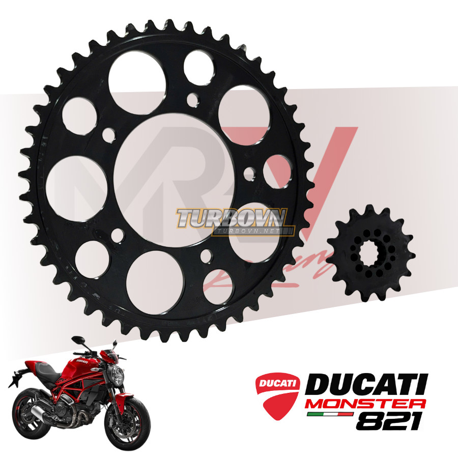 Nhông Dĩa Thép MREV DUCATI MONSTER 821