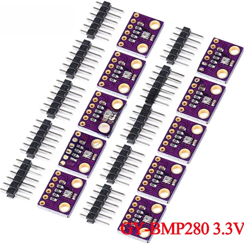 10 Cái / 2 Cái GY-BMP280 3.3V BMP280 Mô-đun Cảm Biến Áp Suất Khí Quyển Kỹ Thuật Số Độ Chính Xác Cao 