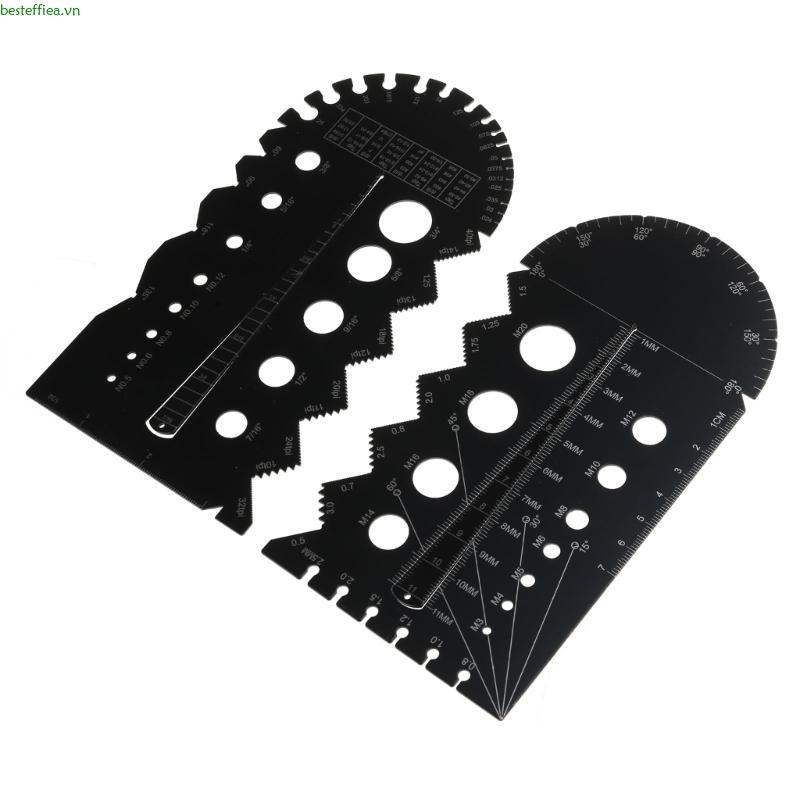 Beste Bolt Nut Thread Metric Imperials Thread Test Bolt Gauges Metric Size Gauges Đo để đo Bu lông V