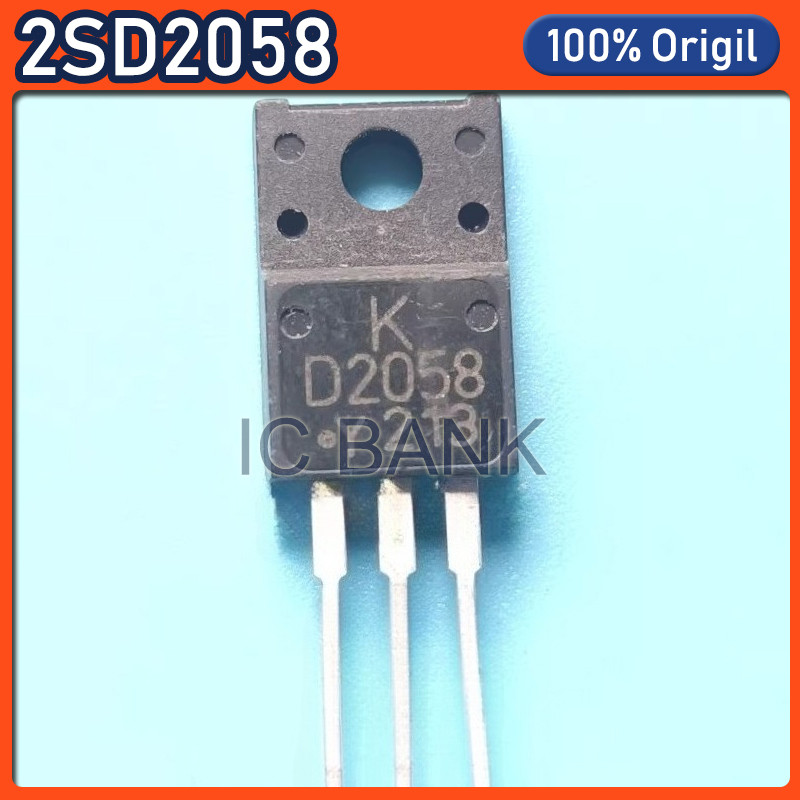 10 Cái Chính Hãng D2058 KTD2058 2SD2058 TO-220F 60V / 3A Nguồn Điện NPN Bóng Bán Dẫn Điện