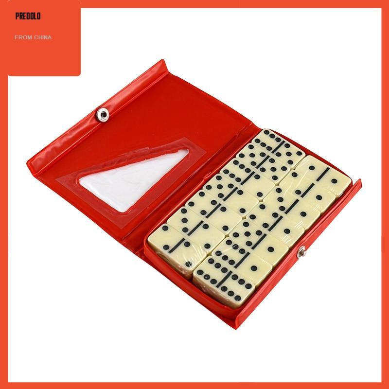 Dominos Set 28 Miếng Double Six Dominos Game Ban Đêm Ủng Hộ Hoạt Động Bảng Số Trò Chơi Bàn Trò Chơi 