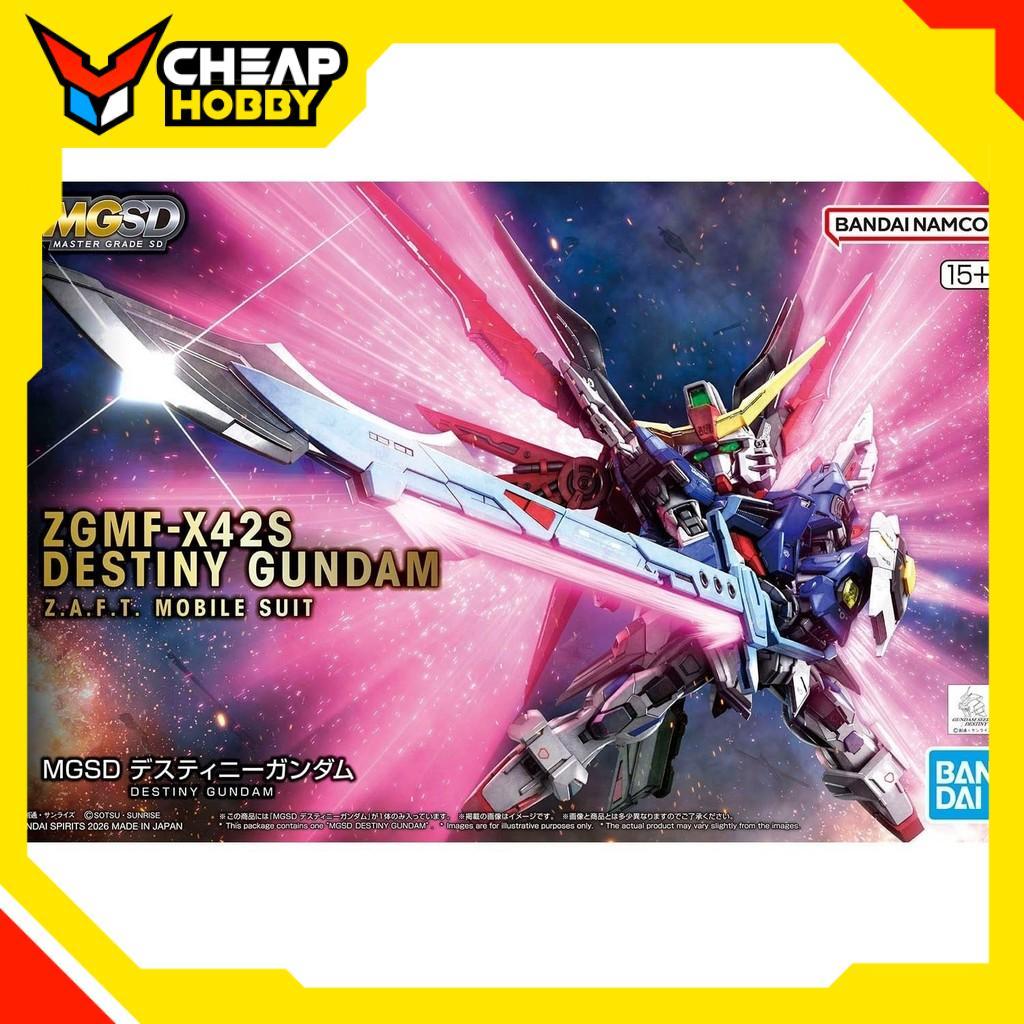 Mô Hình Lắp Ráp Gundam MGSD Destiny Gundam của Bandai Nhật Bản