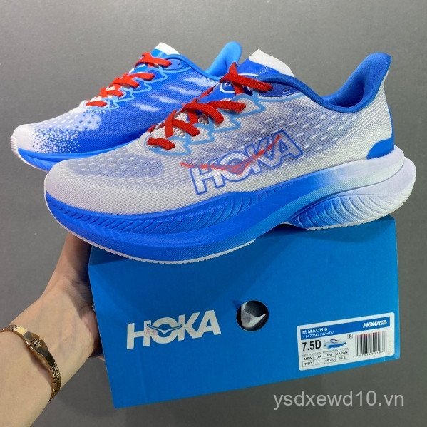 Hoka Mach 6 Giày Thể Thao Nam Nữ Hoka Clifton 9 Giày Chạy Bộ NUWL