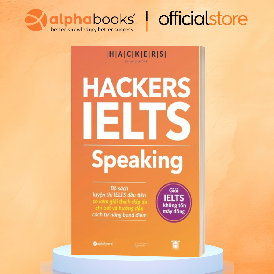 Sách - HACKERS IELTS: Speaking (Kèm file nghe, giải thích đáp án chi tiết) (Gamma Books)
