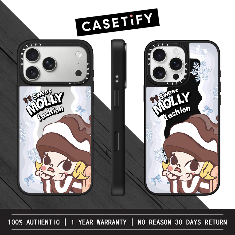 CASETiFY Molly Mirror iPhone Case cho iPhone 17 Pro Max 17 Pro 17 Air Case iPhone 16 Pro Max Mirror 