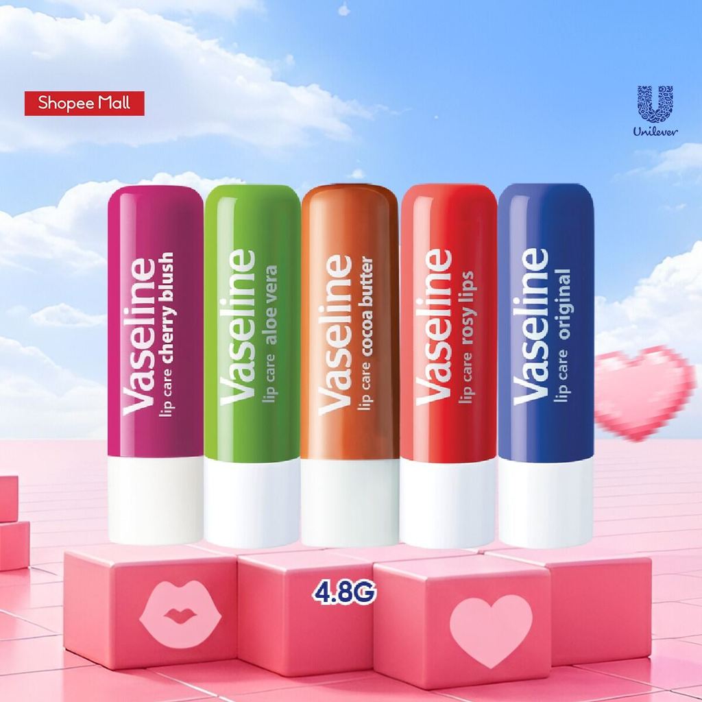 Son dưỡng môi Vaseline Care Stick 4.8g (tùy chọn)