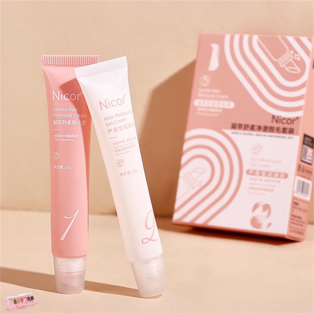 Xịt tẩy lông NICOR không gây đau rát, an toàn, dành cho vùng nách, chân và râu, dịu nhẹ cho mặt, dễ 