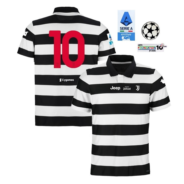 Áo Thun Bóng Đá Juventus Sân Khách Phiên Bản Thứ Ba,Jersey Ngắn Tay