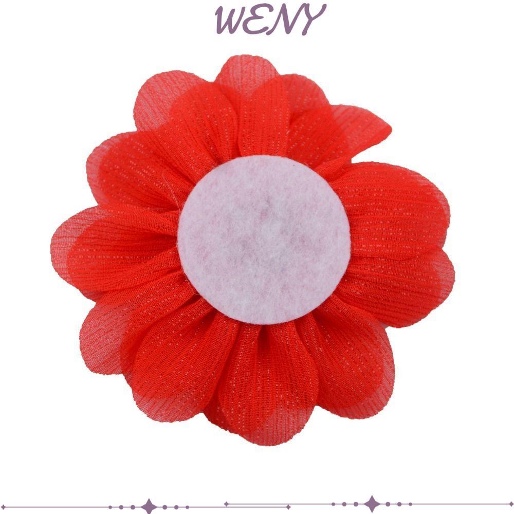 WENY - 5 Phụ kiện trang trí hoa voan DIY, đồ handmade thời trang