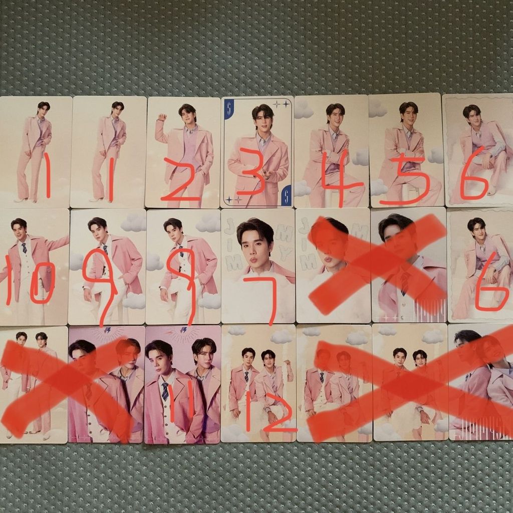 Sản phẩm chính hãng chính thức gmmtv xung quanh buổi hòa nhạc Jimmy Sea thẻ ngẫu nhiên