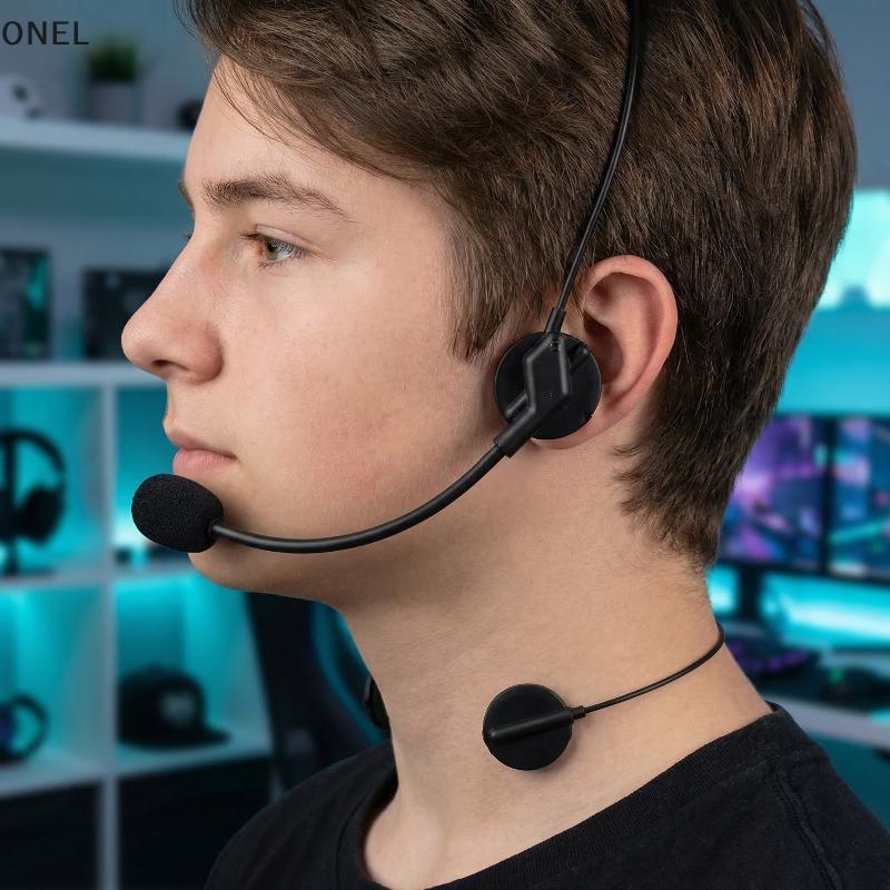 ONEL Micro Giả Tai Nghe Chống Đỡ Cho Rostar Trang Phục Nhìn Thực Tế Phụ Kiện Tiệc Cho Buổi Hòa Nhạc 