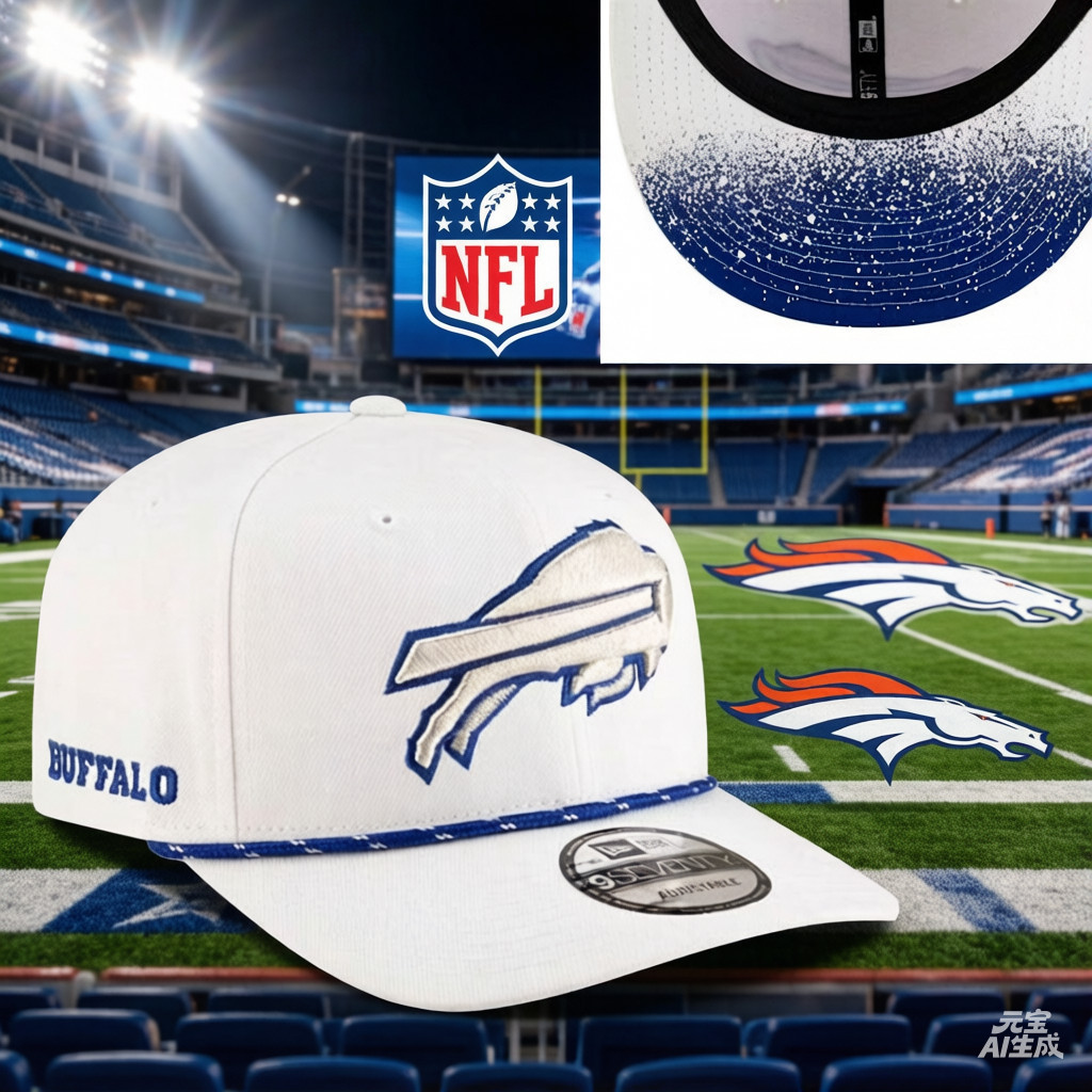 Mũ Hip-Hop Thời Trang Co Dãn 9SEVENTY Cho Trẻ Em Buffalo Bills 2025