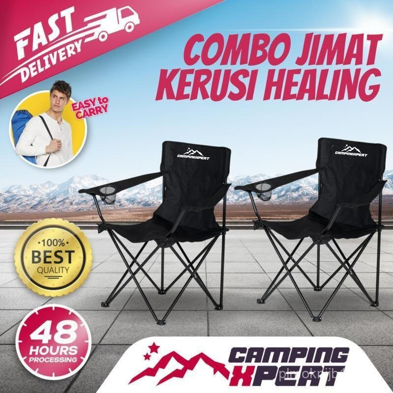 Bộ Combo CampingXpert Jimat - Ghế Gấp Tiện Lợi Cho Camping