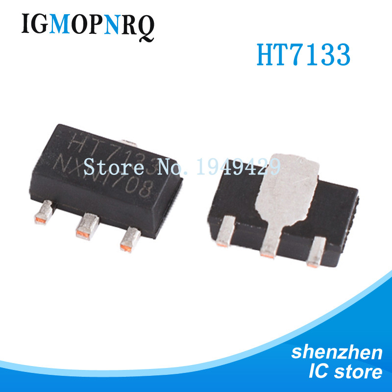 10 CÁI HT7133A-1 SOT89 HT7133A SOT HT7133 SMD HT7133-1 SOT-89 7133-1 mới và IC