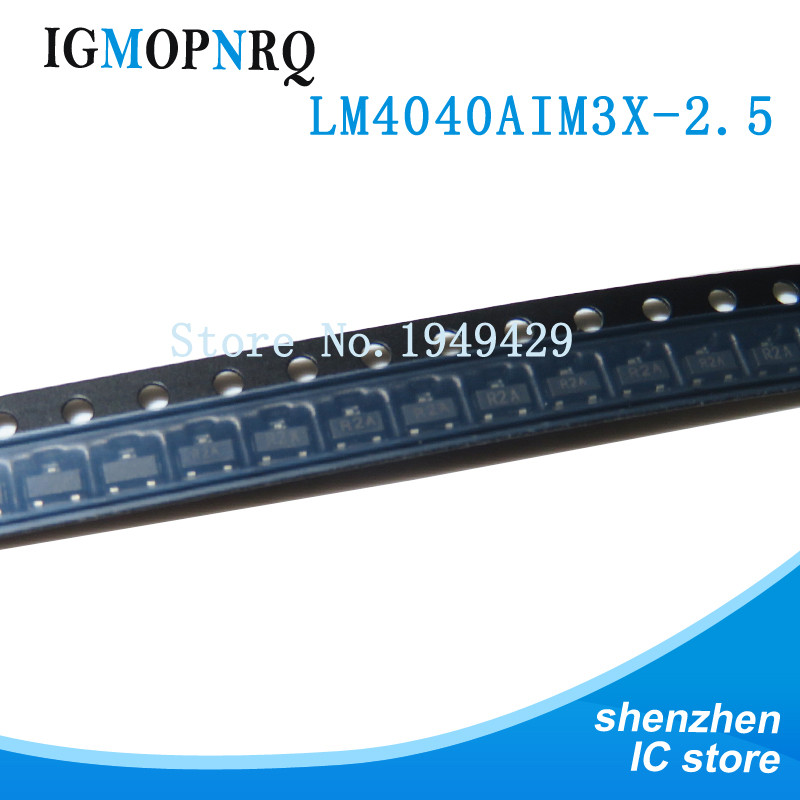 10 Chiếc LM4040AIM3X-2.5 LM40AIM3XI SOT23-3 LM4040A LM4040 LM4040C25IDBZR SOT23 Điện Áp Tham Chiếu M
