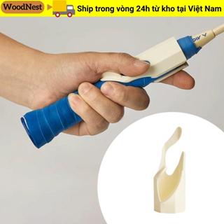 Chỉnh sửa tư thế vợt cầu lông Woodnest với hỗ trợ tay cầm đa năng PP, phù hợp cho người mới tập và cải thiện kỹ năng