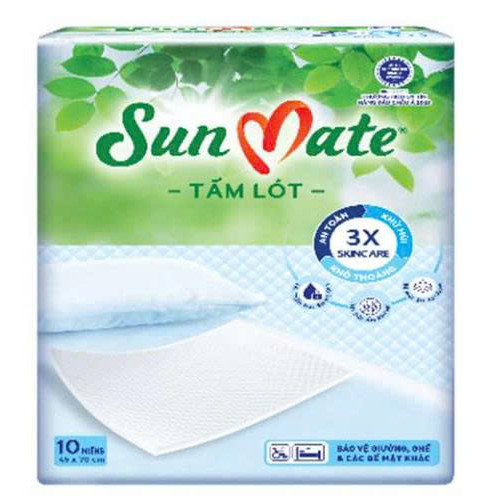 Tấm lót SunMate 10 miếng (45x70cm) - Sunmate