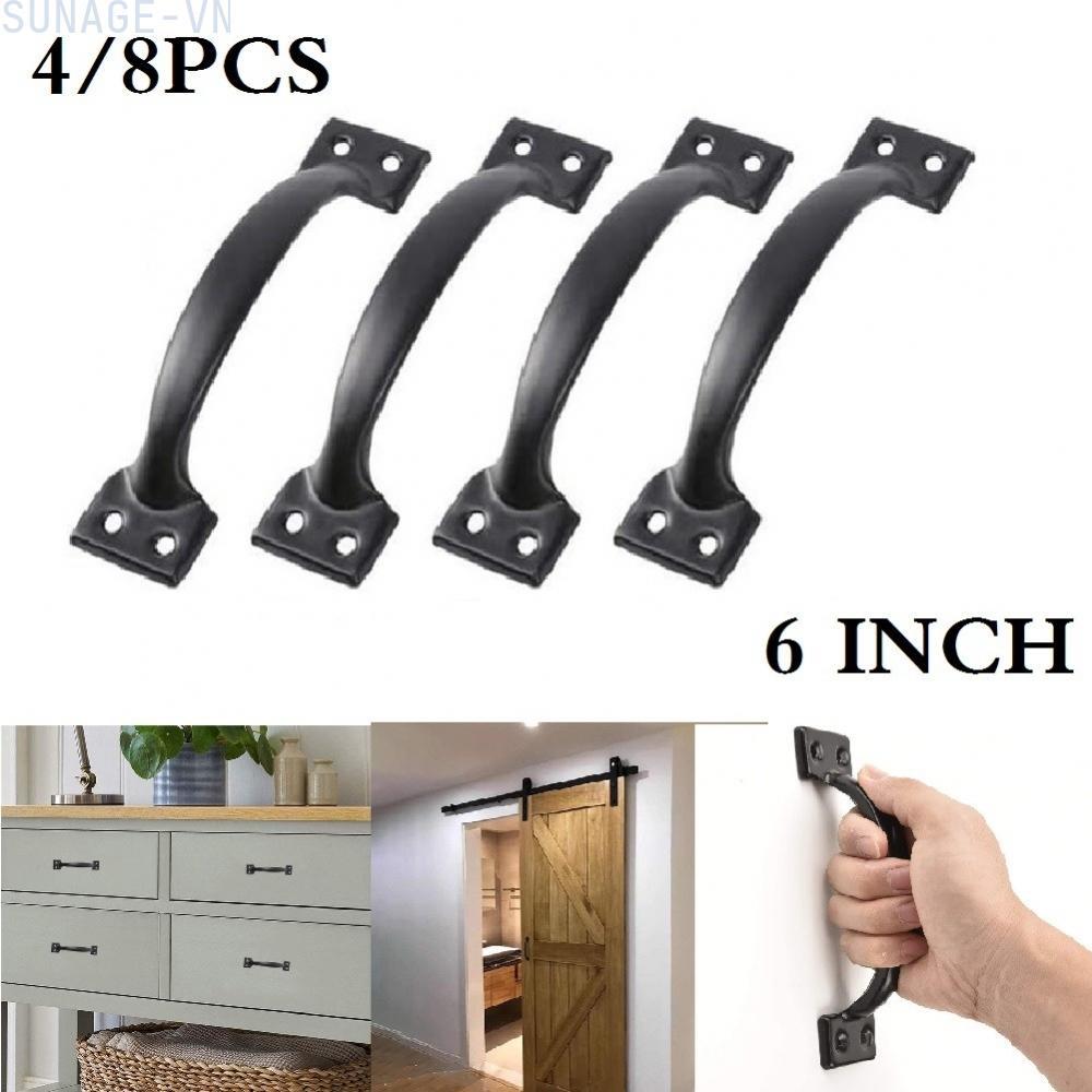 【SUNAGE】Barn Door Handles Door Bow Drawer Handles Fashionable For Cabinet Drawer【HOT Fashion】