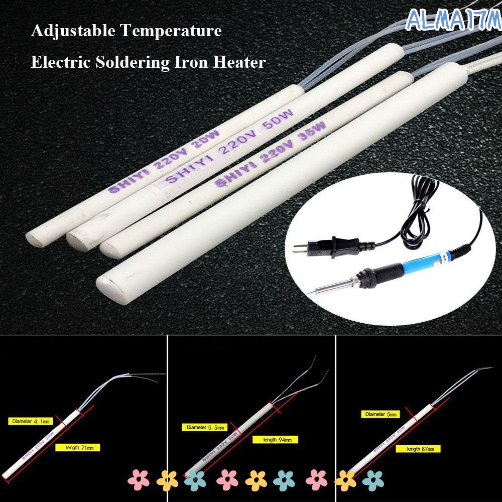 Máy sưởi sắt hàn ALMA1 220V Gốm có thể điều chỉnh nhiệt độ 908 908S Hàn