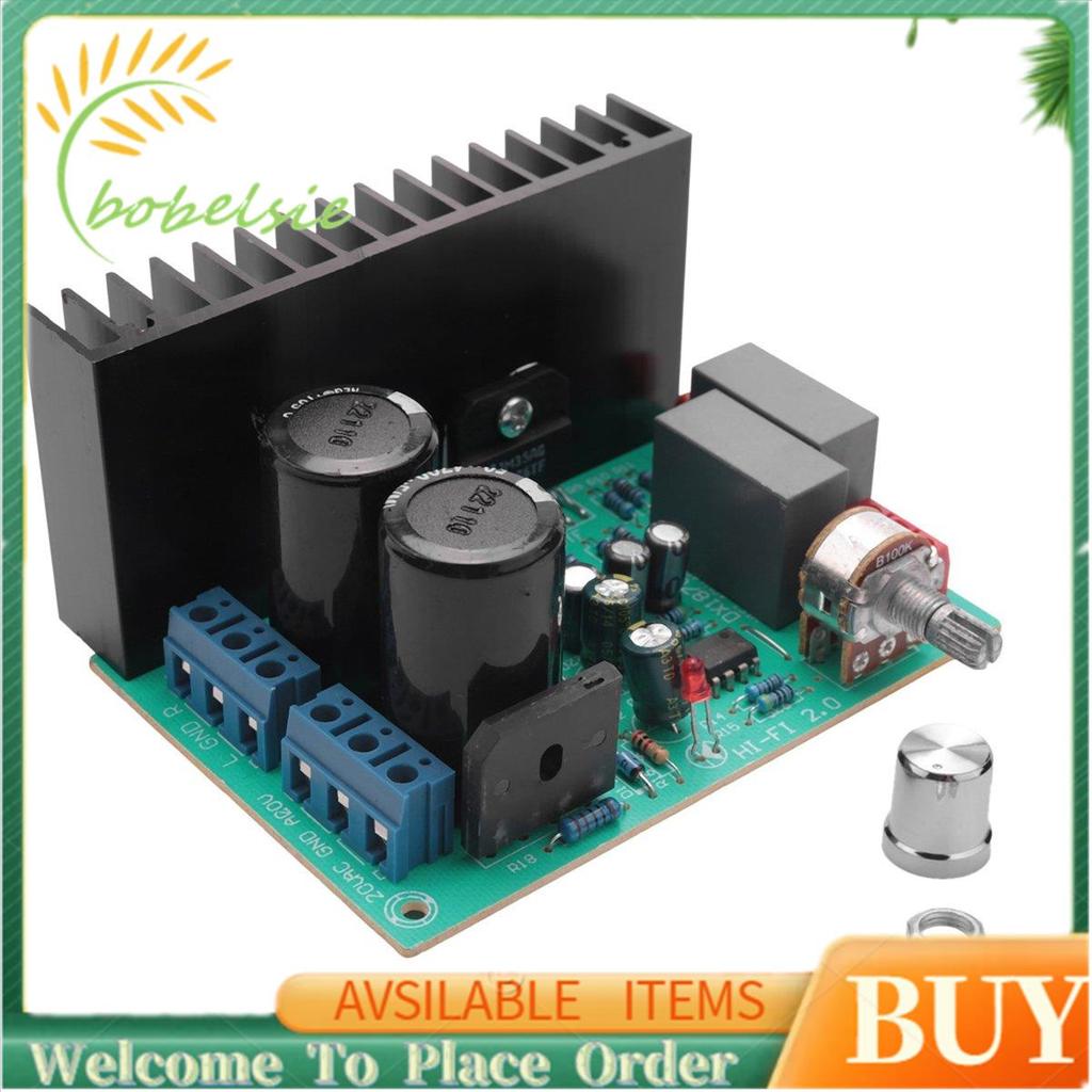 30W + 30W LM1876 Công suất âm thanh nổi 4558 Bảng khuếch đại 2.0 Rạp hát lớp âm thanh nổi AMP kép