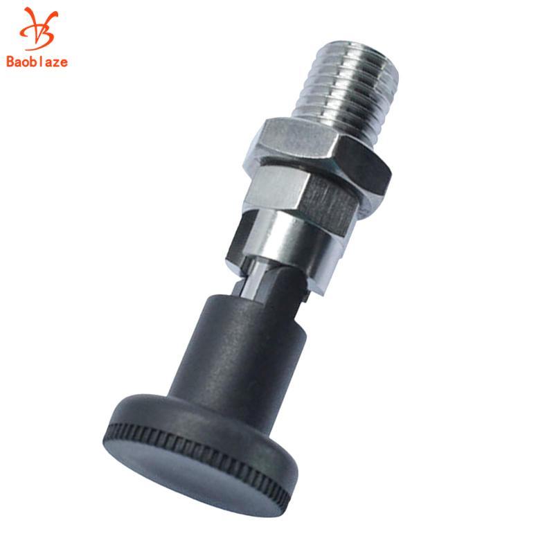 Baoblaze Chỉ Số Pít Tông Định Vị Lò Xo Kéo Pin Định Vị Chân Khóa Pin Bu Lông Lục Giác Vít Lò Xo Pin 