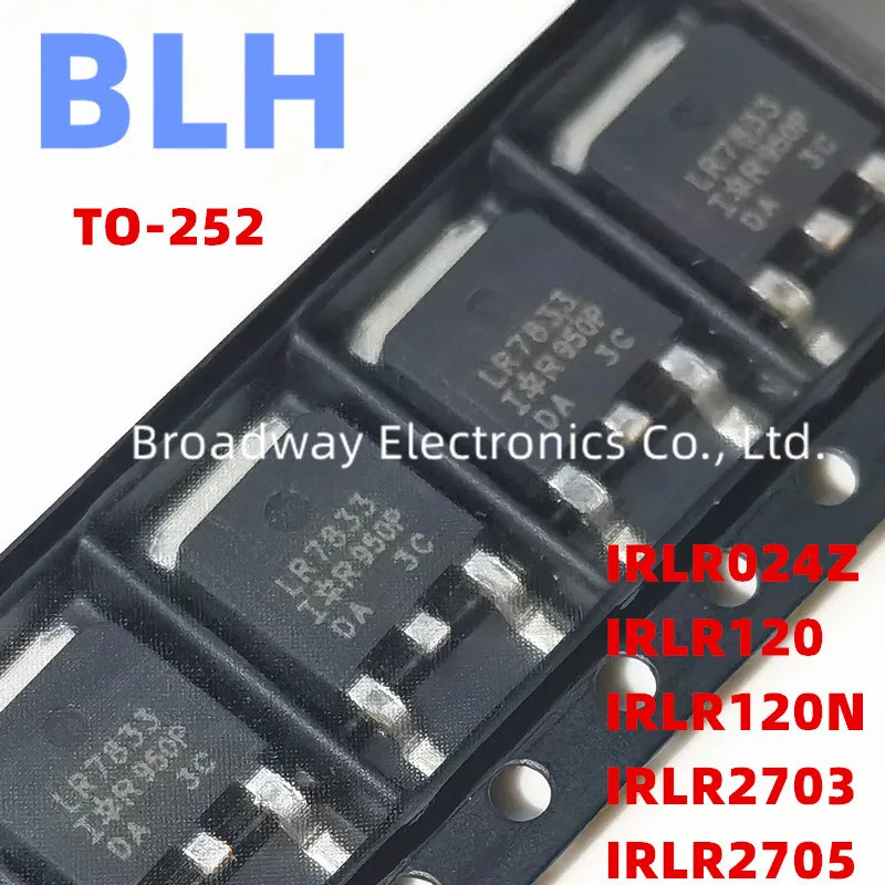 10 CÁI Hiệu ứng trường bóng bán dẫn MOS IRLR024Z LR024Z IRLR120 LR120 IRLR120N LR120N IRLR2703 LR270