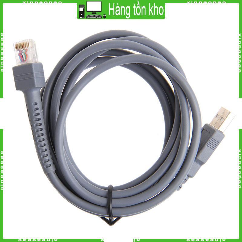 XI 1-Pack Cáp USB cho Biểu tượng LS2208 LS4208 DS6708 Máy quét mã vạch USB Loại A CBA-U01-S07ZAR