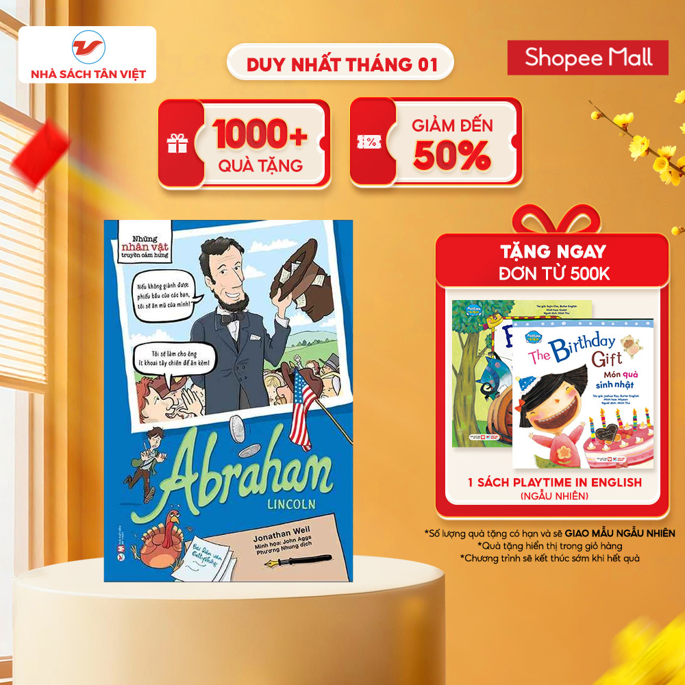 Sách - Những Nhân Vật Truyền Cảm Hứng – Abraham Lincoln