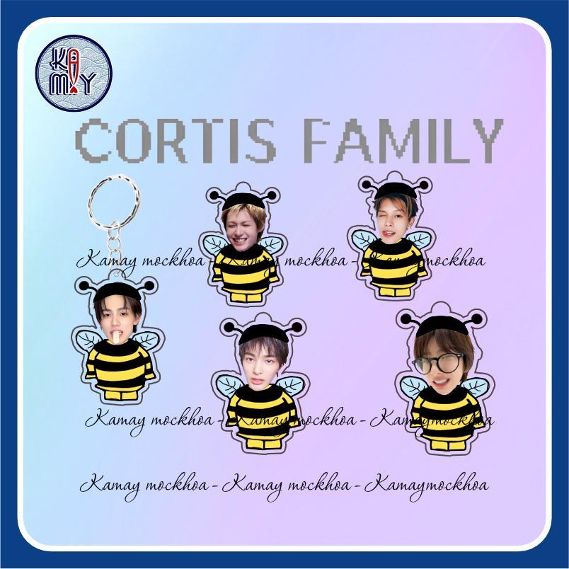 [KEYRING] Móc khoá CORTIS ver ong - Kamay