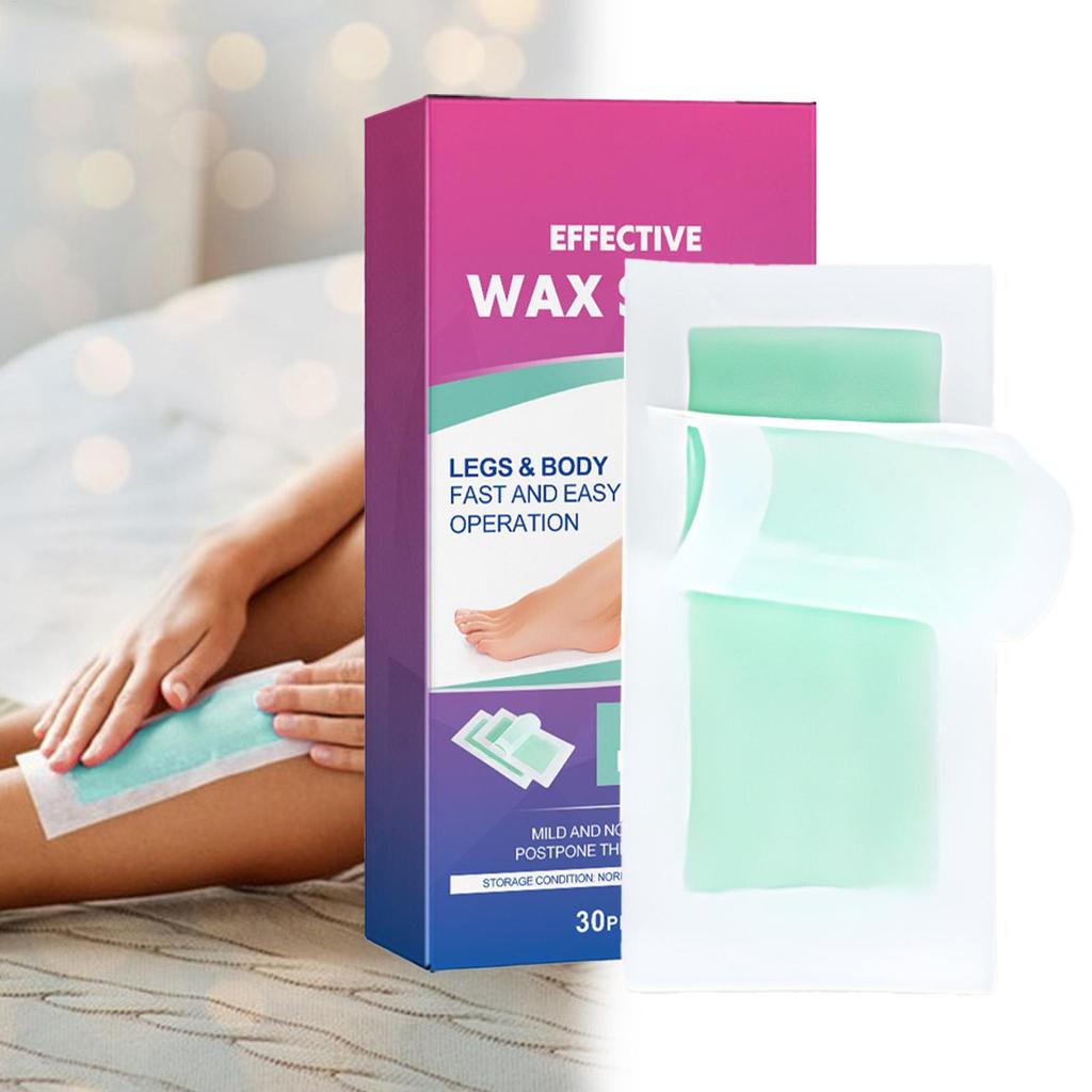 Wax Strips for Body Hair Removal Soothing Body Hair Removal Strips Portable Design Hair Remover Stri