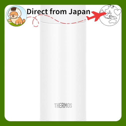 【Thermos flask vacuum insulated mobile mug 350ml White】.