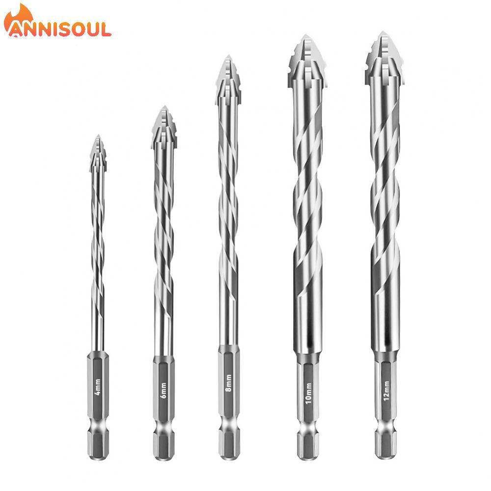 [NISO]Eccentric Drill Bit Handheld Drill Compatible Cleaner Holes Glass Tile Drill Bit