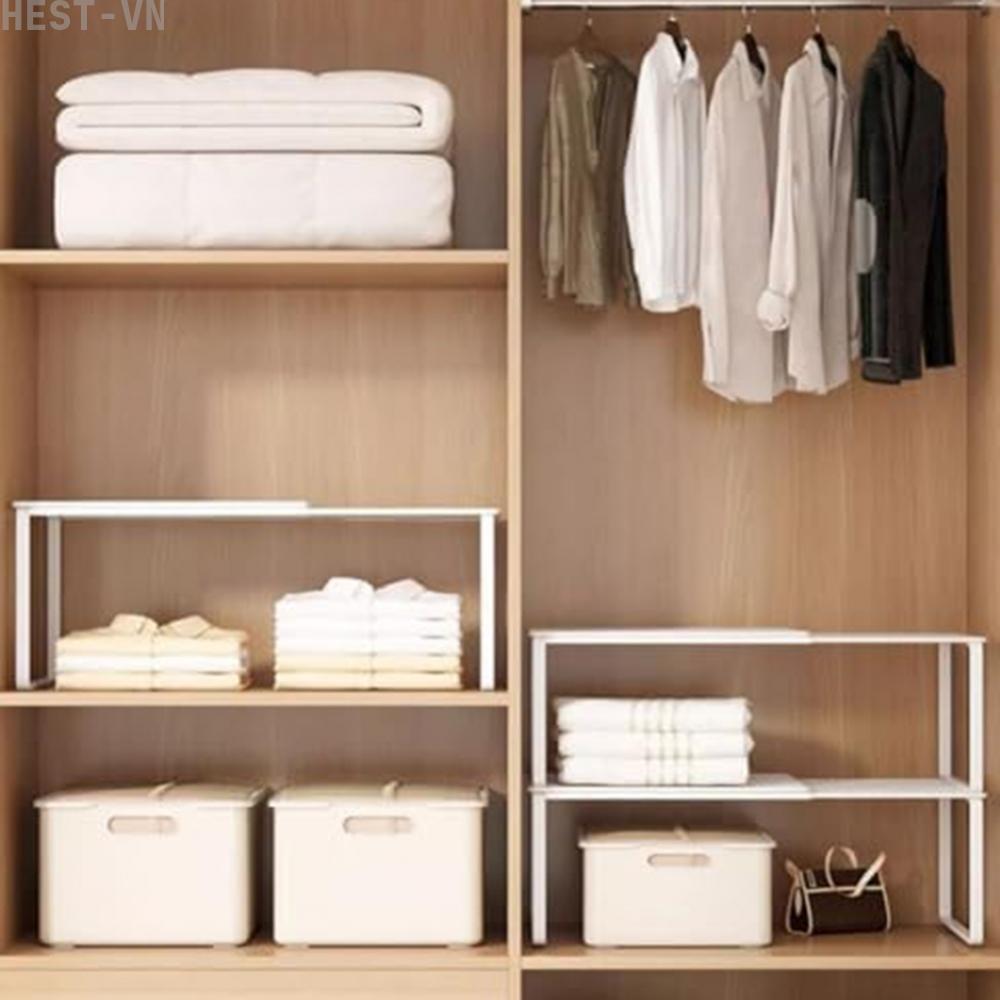 Cabinet Organizer Stores Dishes And Spices Expandable Design Heavy-duty Metal