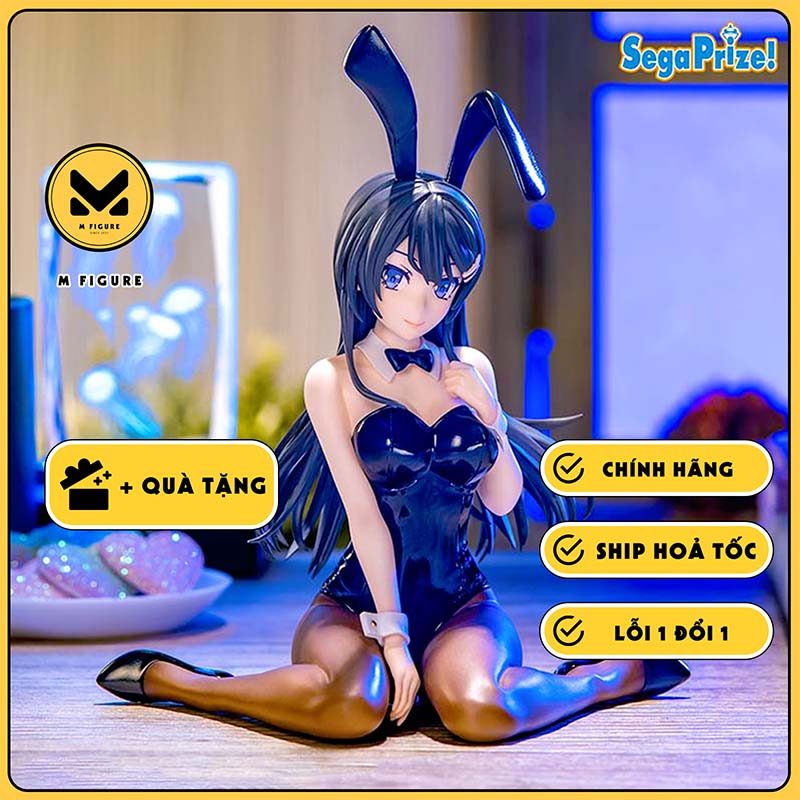 MÔ HÌNH Sakurajima Mai - Bunny Girl Senpai - Yumemirize - Bunny (Sega Fave) FIGURE CHÍNH HÃNG