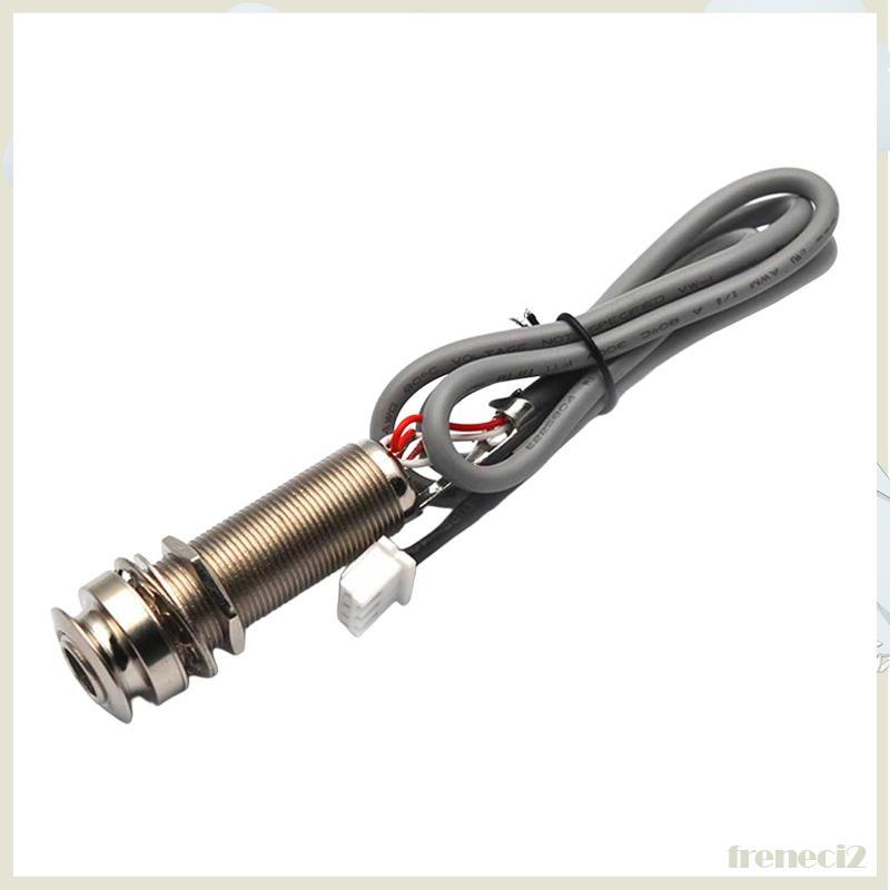 Jack Guitar Điện Acoustic Đàn Guitar Điện Endpin Đầu Ra Jack Dây Dây Dây Nút Jack Kết Nối Cáp Hợp Ki