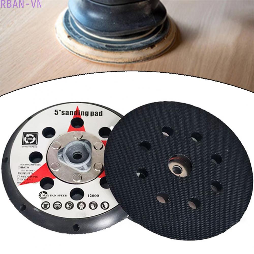 5inch Backing Pad 8 Holes Design Up To 12000 RPM Flexible Backing Plate