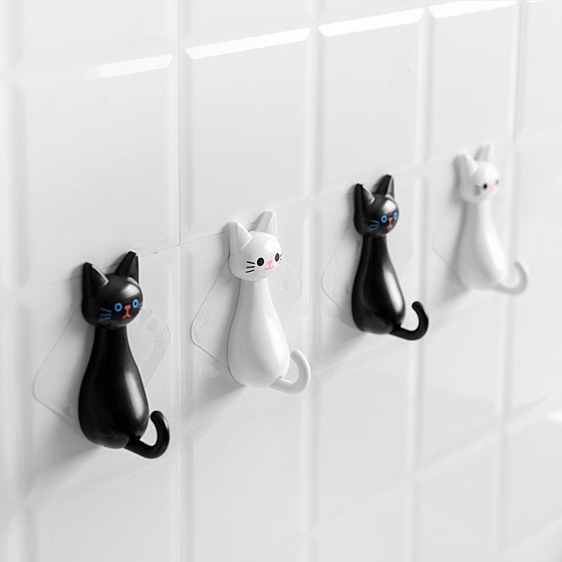 Hot Sale#[4754Positive Review]Strong Adhesive Hook Cartoon Cute Wall Home Clothes Hook Wall Creative