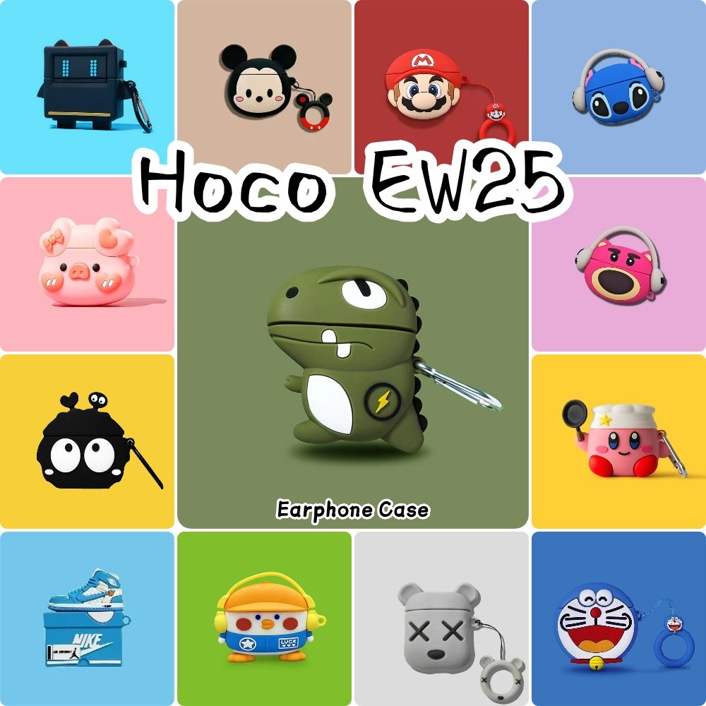 Hàng có sẵnDành Cho Hoco EW25 Ốp Lưng Silicon Mềm Hoạt Hình Sáng Tạo Vỏ Tai Nghe NO.5